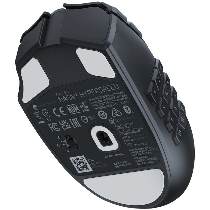 Maus Razer Naga V2 HyperSpeed - RZ01-03600100-R3G1 - Foto 4