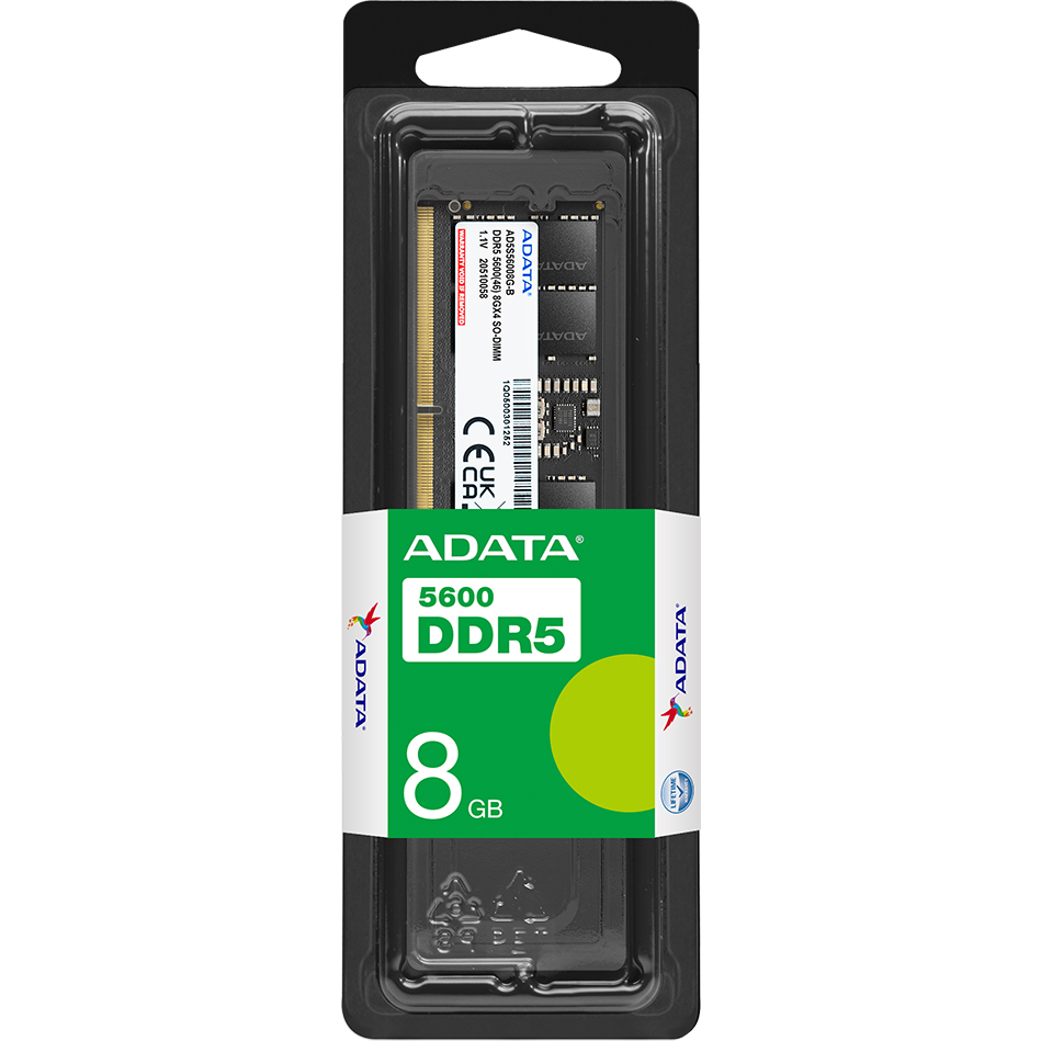 Arbeitsspeicher 8GB DDR5 5600MHz ADATA (AD5U56008G-S) - Foto 3