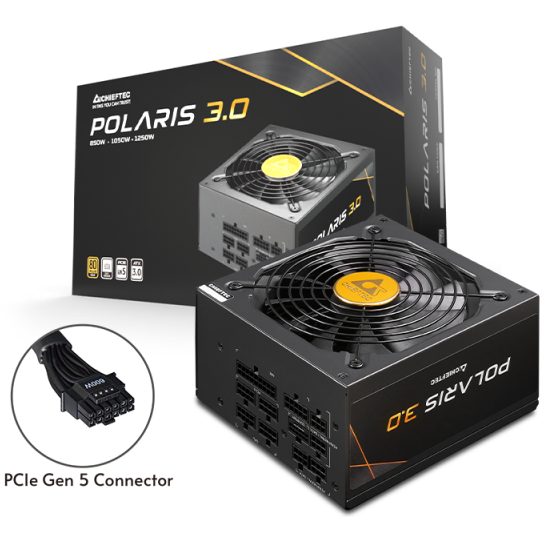 Netzteil 1050W Chieftec Polaris 3.0 (PPS-1050FC-A3) - Foto 8