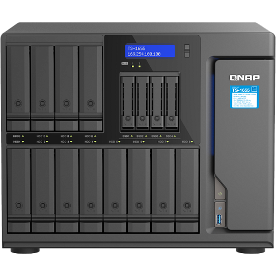 Netzwerkspeicher (NAS) QNAP TS-1655-8G