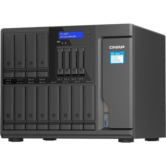 Netzwerkspeicher (NAS) QNAP TS-1655-8G - Foto 2