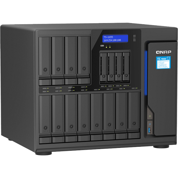 Netzwerkspeicher (NAS) QNAP TS-1655-8G - Foto 3