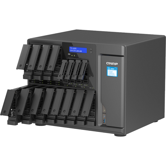 Netzwerkspeicher (NAS) QNAP TS-1655-8G - Foto 4