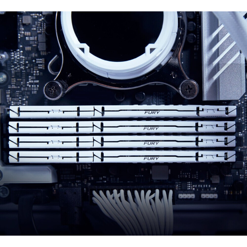 Arbeitsspeicher 64GB DDR5 5600MHz Kingston Fury Beast White (KF556C36BWEK2-64) (2x32GB KIT) - Foto 4