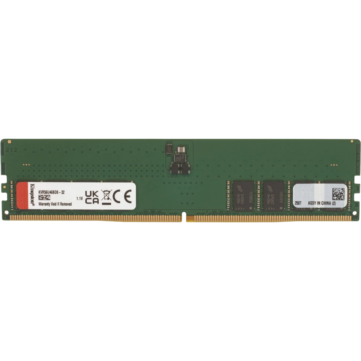 Arbeitsspeicher 32GB DDR5 5600MHz Kingston ValueRAM (KVR56U46BD8-32) - Foto 2
