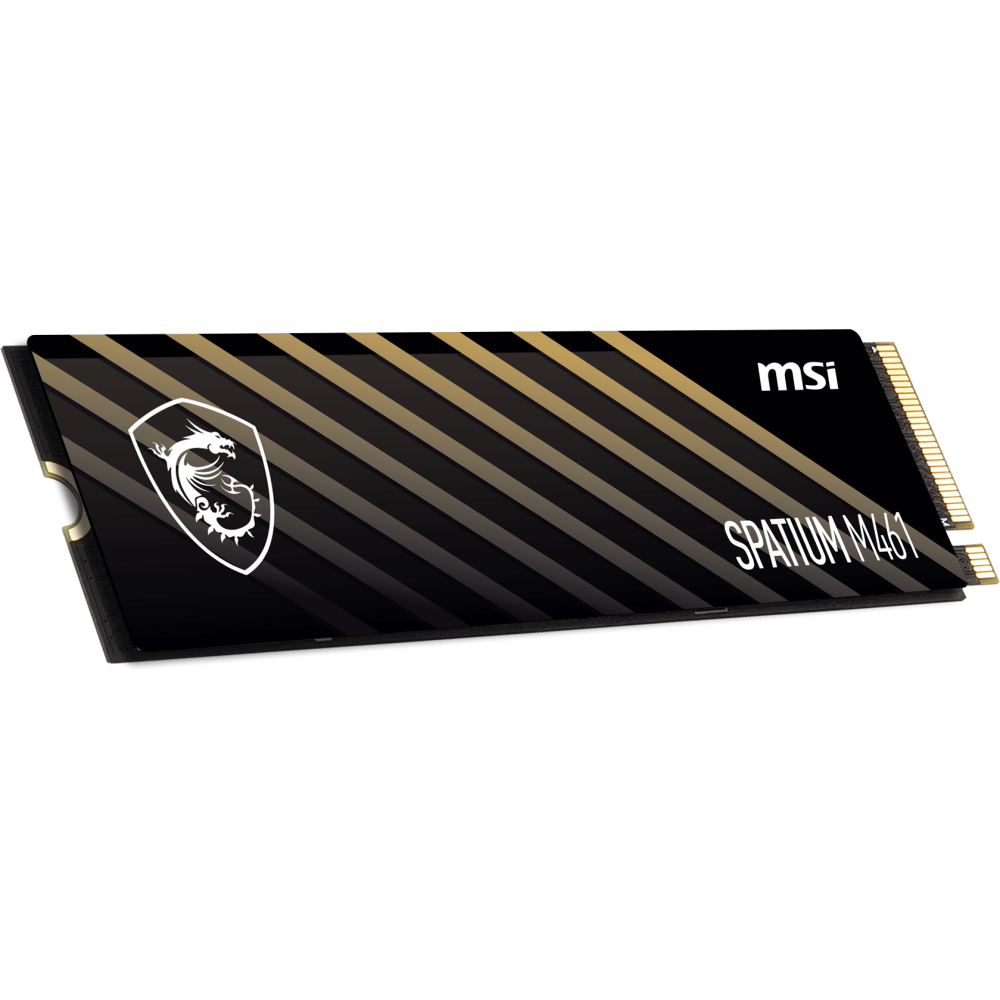 SSD-Speicher 1TB MSI SPATIUM M461 (SPATIUM M461 PCIe 4.0 NVMe M.2 1TB) - S78-440L1D0-P83
