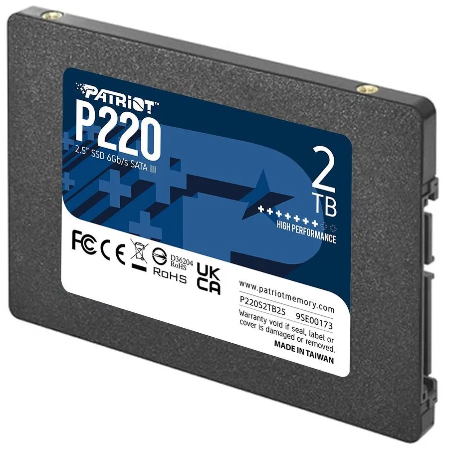 SSD-Speicher 2TB Patriot P220 (P220S2TB25)