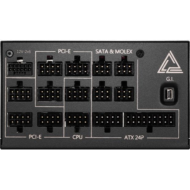 Netzteil 1300W MSI MEG Ai1300P PCIE5 - 306-7ZP4A11-CE0 - Foto 2