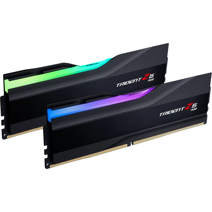 Arbeitsspeicher 64GB DDR5 6000MHz G.Skill Trident Z5 RGB (F5-6000J3636F32GX2-TZ5RK) (2x32GB KIT)
