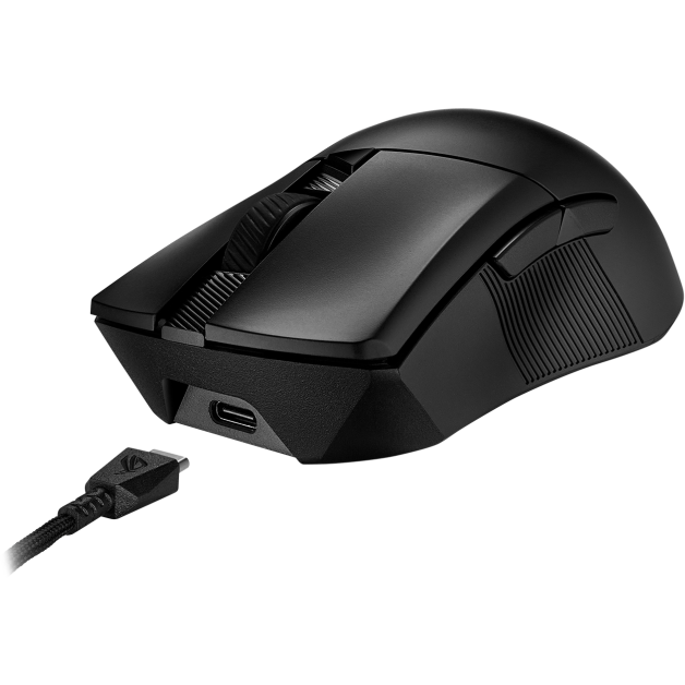 Maus ASUS ROG GLADIUS III WL AIMPOINT Black - 90MP02Y0-BMUA00(01) - Foto 4