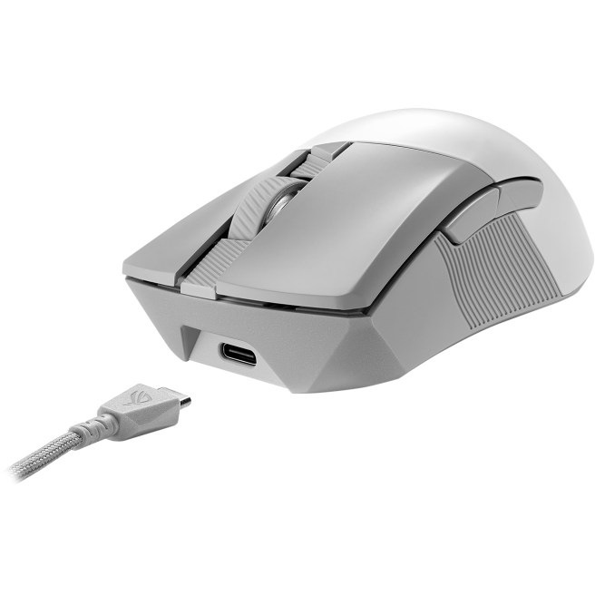 Maus ASUS ROG GLADIUS III WL AIMPOINT White - 90MP02Y0-BMUA10(11) - Foto 4