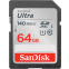 Speicherkarte 64GB SD SanDisk Ultra (SDSDUNB-064G-GN6IN)