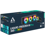 Wasserkühlungssystem Arctic Liquid Freezer III Pro 360 ARGB Black (ACFRE00184A)
