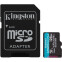 Speicherkarte 128GB MicroSD Kingston Canvas Go! Plus + SD adapter (SDCG4/128GB) - Foto 2