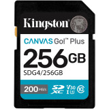 Speicherkarte 256GB SD Kingston Canvas Go! Plus (SDG4/256GB)