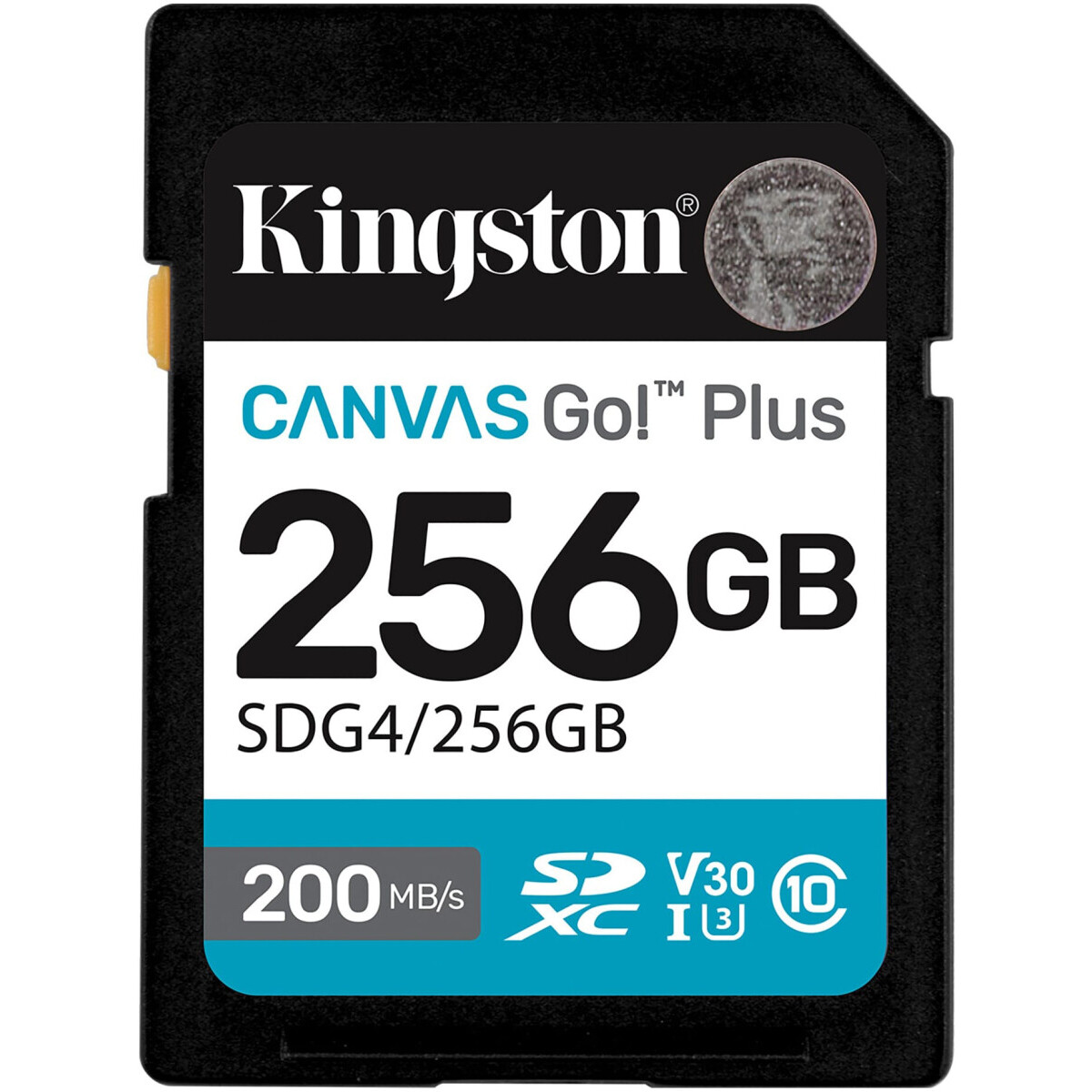 Speicherkarte 256GB SD Kingston Canvas Go! Plus (SDG4/256GB)