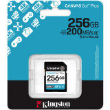 Speicherkarte 256GB SD Kingston Canvas Go! Plus (SDG4/256GB)