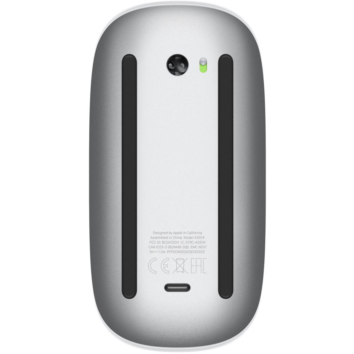 Maus Apple Magic Mouse White (USB-C) - MXK53Z/A - Foto 4
