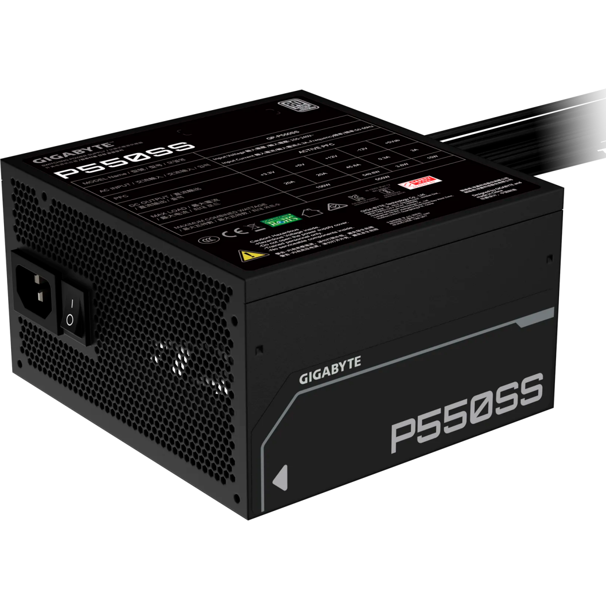 Netzteil 550W Gigabyte GP-P550SS - Foto 5