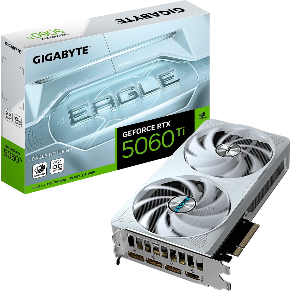 Grafikkarte NVIDIA GeForce RTX 5060 Ti Gigabyte EAGLE OC ICE 8GB (GV-N506TEAGLEOC ICE-8GD) - Foto 10