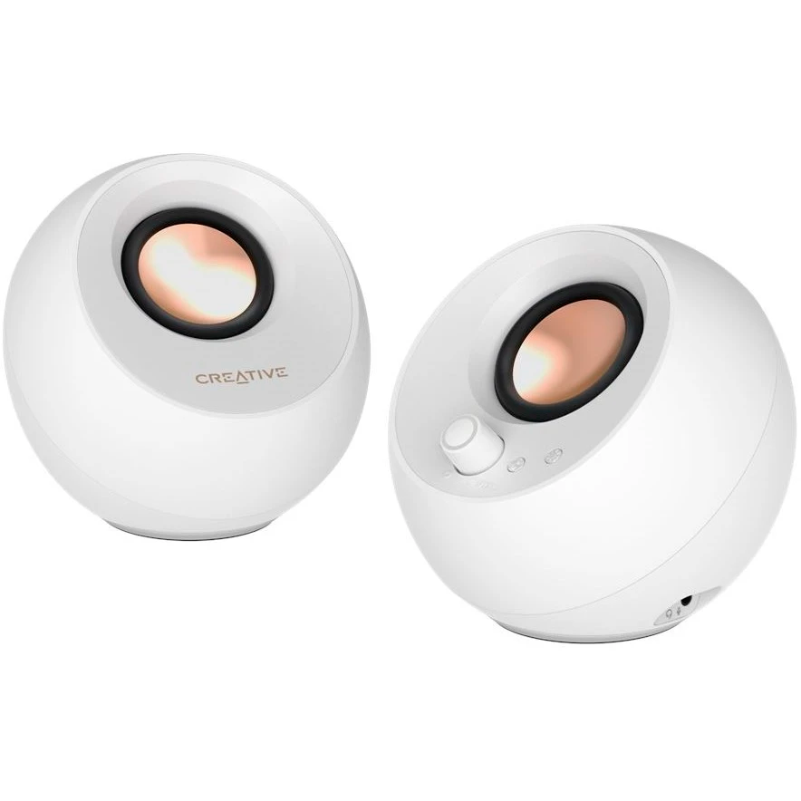 Lautsprecher Creative Pebble Pro White - 51MF1710AA003
