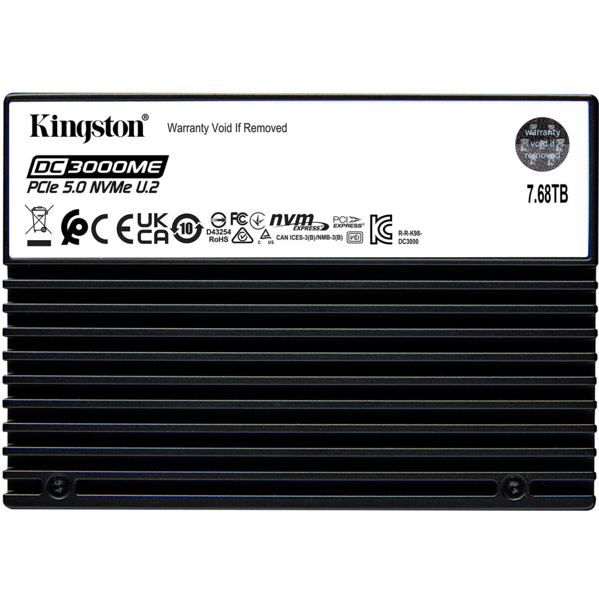 SSD-Speicher 7.68TB Kingston DC3000ME (SEDC3000ME/7T6) OEM