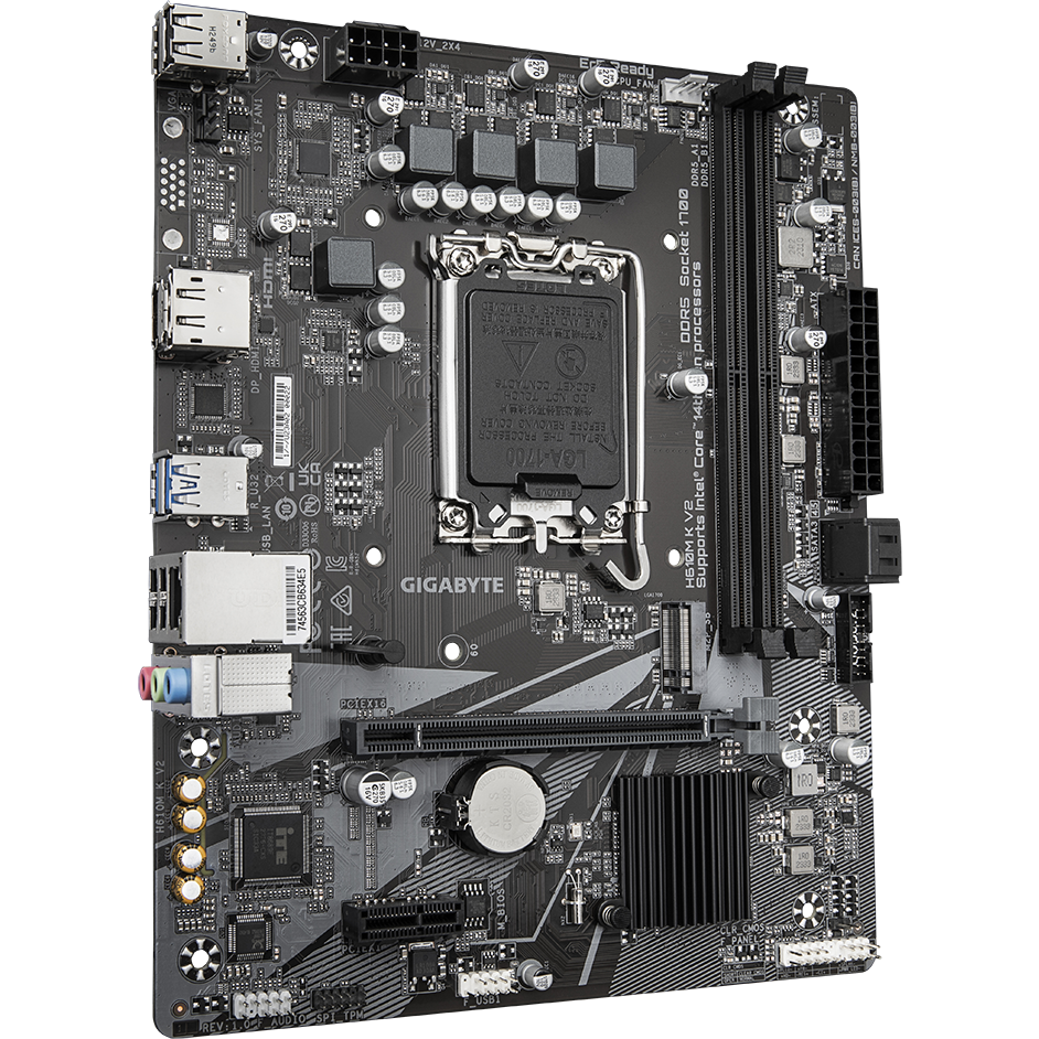 Motherboard Gigabyte H610M K V2 - Foto 2