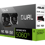 Grafikkarte NVIDIA GeForce RTX 5060 Ti ASUS OC 16GB (DUAL-RTX5060TI-O16G)