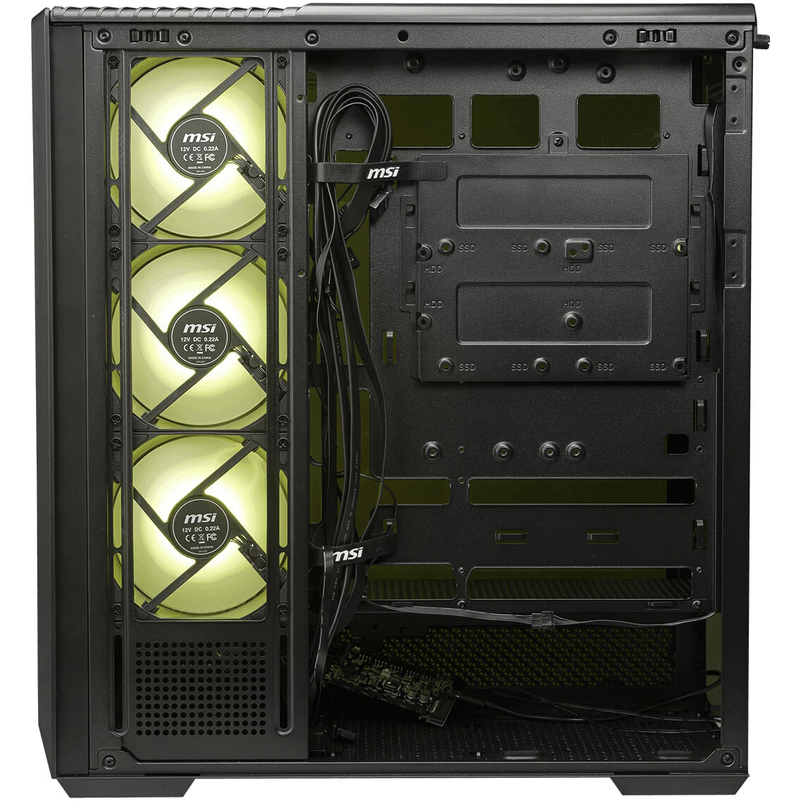 Gehäuse MSI MAG Pano 130R PZ Black - 306-7G32R21-HH9 - Foto 8