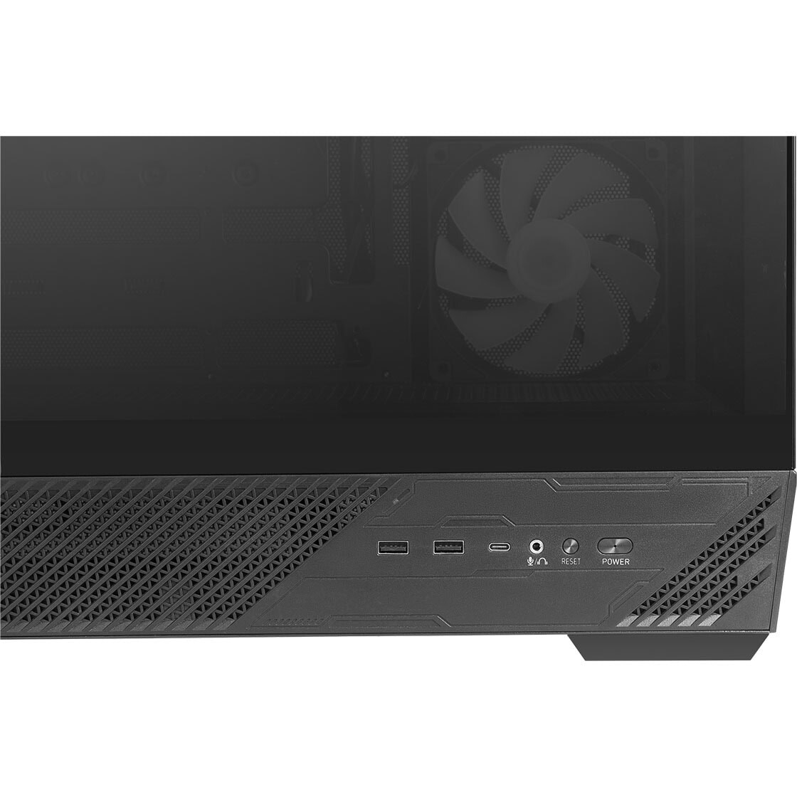 Gehäuse MSI MAG Pano 130R PZ Black - 306-7G32R21-HH9 - Foto 9