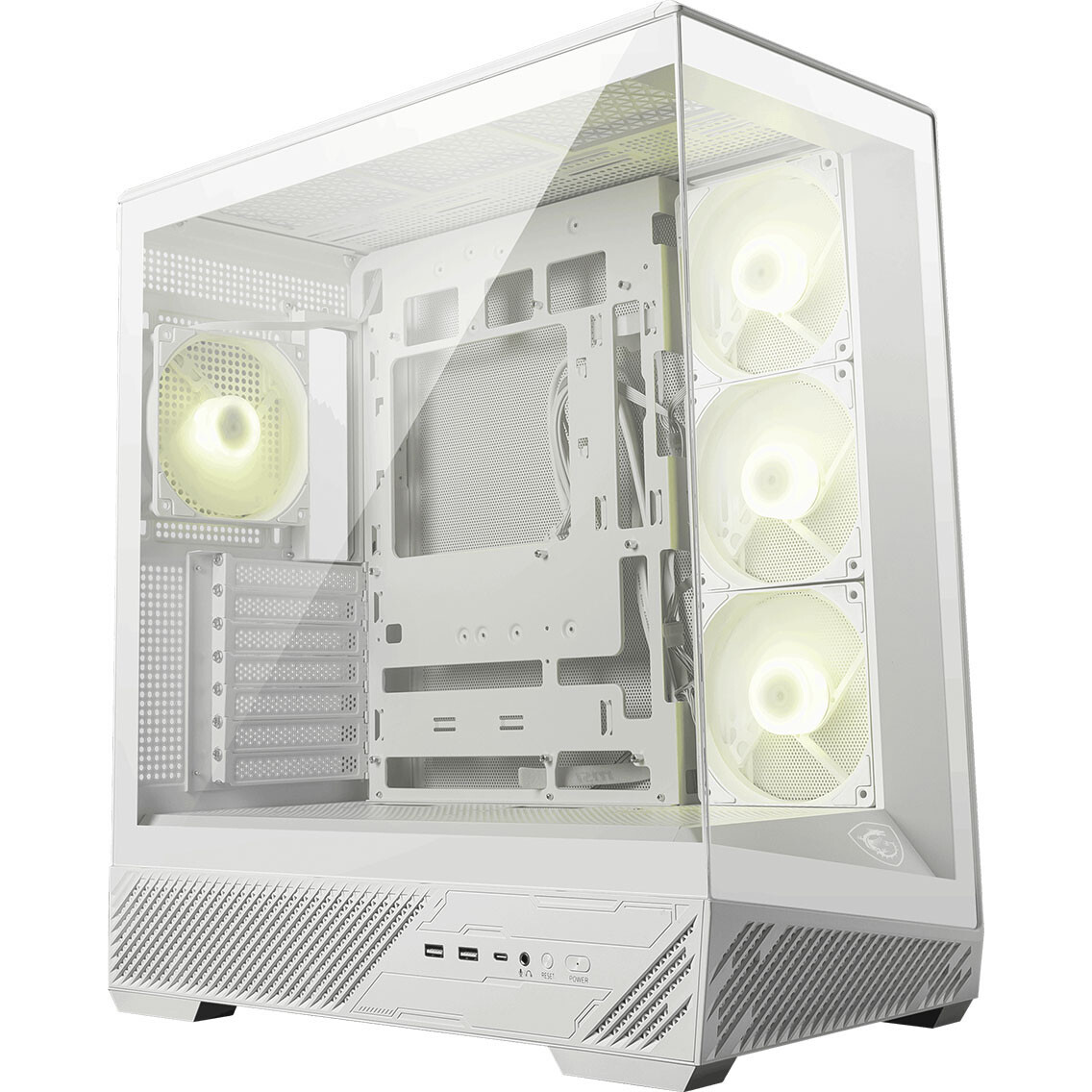 Gehäuse MSI MAG Pano 130R PZ White - 306-7G32W21-HH9