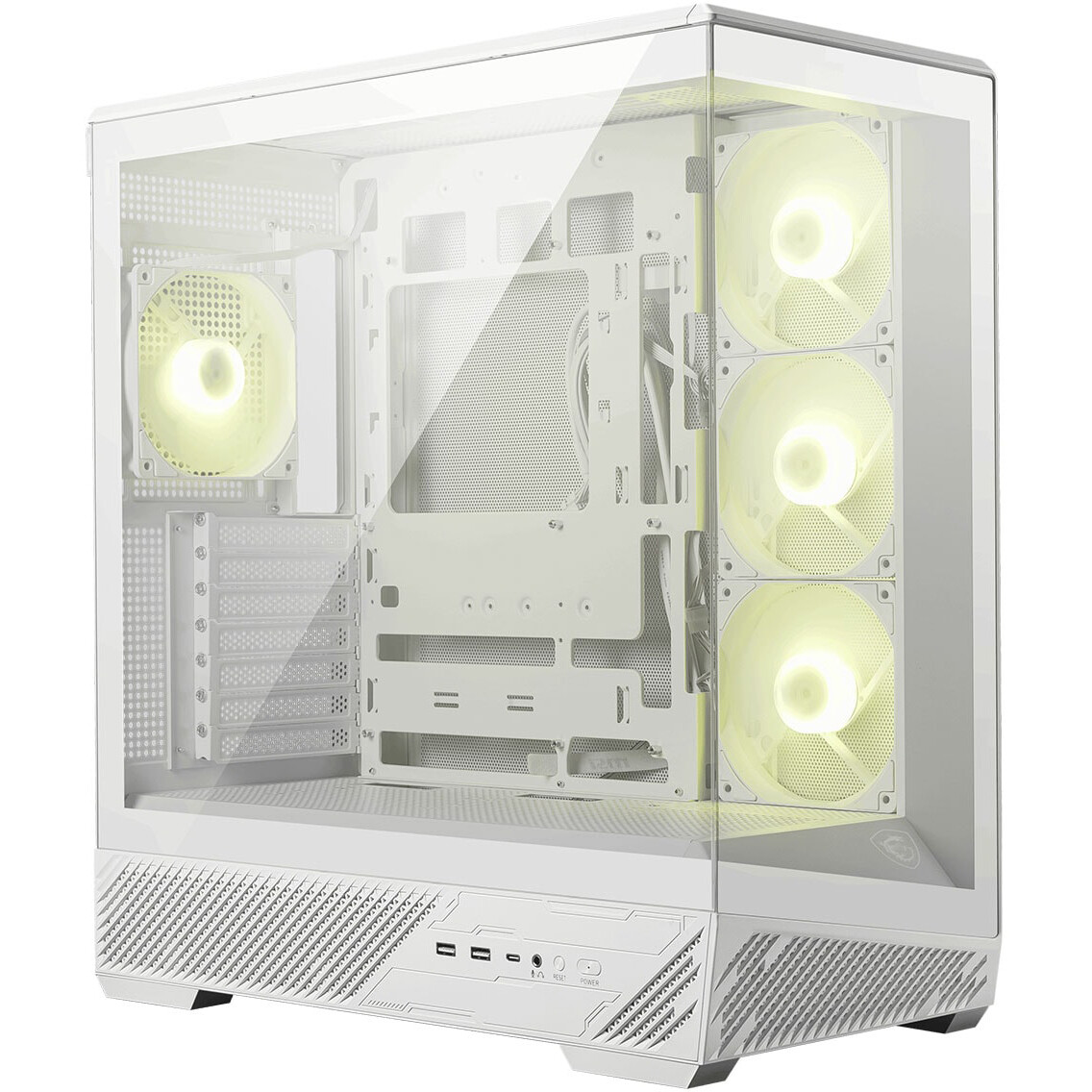 Gehäuse MSI MAG Pano 130R PZ White - 306-7G32W21-HH9 - Foto 3