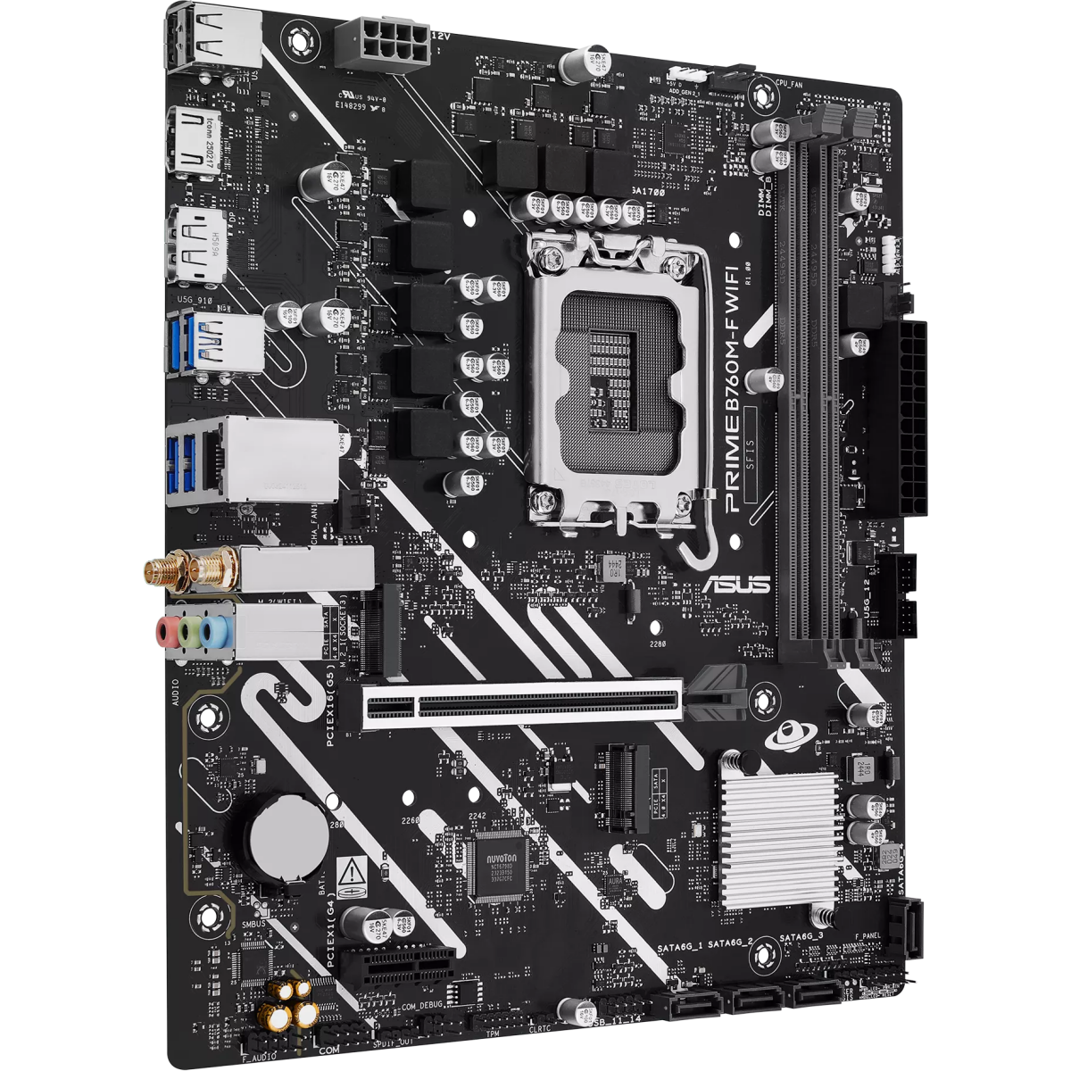 Mainboard ASUS PRIME B760M-F WIFI - Foto 2