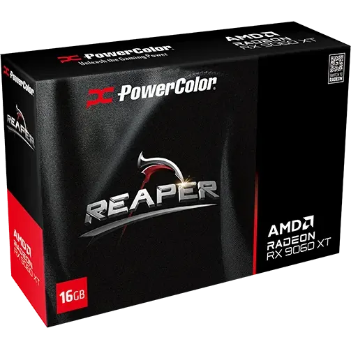 Grafikkarte AMD Radeon RX 9060 XT PowerColor Reaper 16GB (RX9060XT 16G-A) - Foto 7