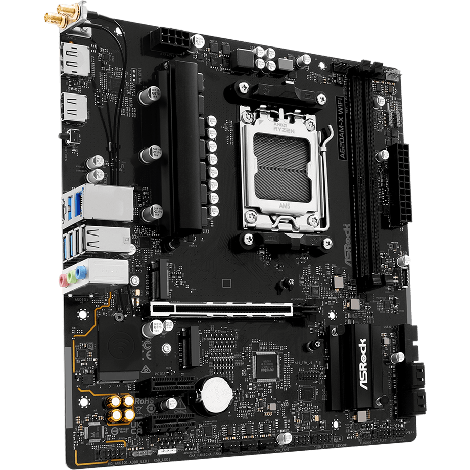 Mainboard ASRock A620AM-X WiFi - Foto 2