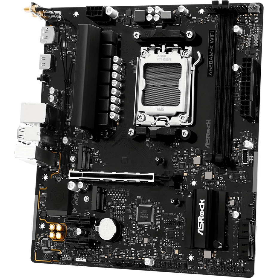 Mainboard ASRock A620AM-X WiFi - Foto 3