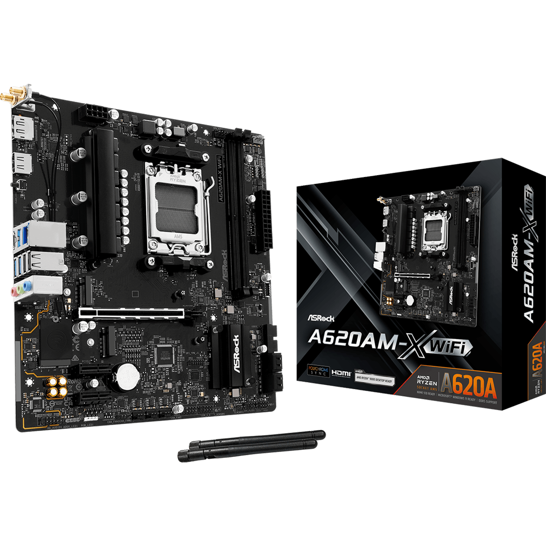Mainboard ASRock A620AM-X WiFi - Foto 5