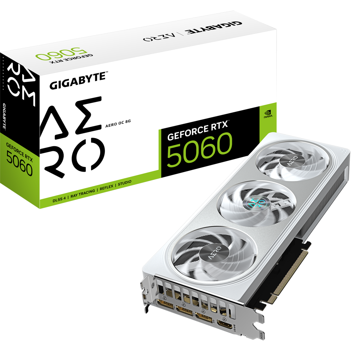 Grafikkarte NVIDIA GeForce RTX 5060 Gigabyte AERO OC 8GB (GV-N5060AERO OC-8GD) - Foto 10