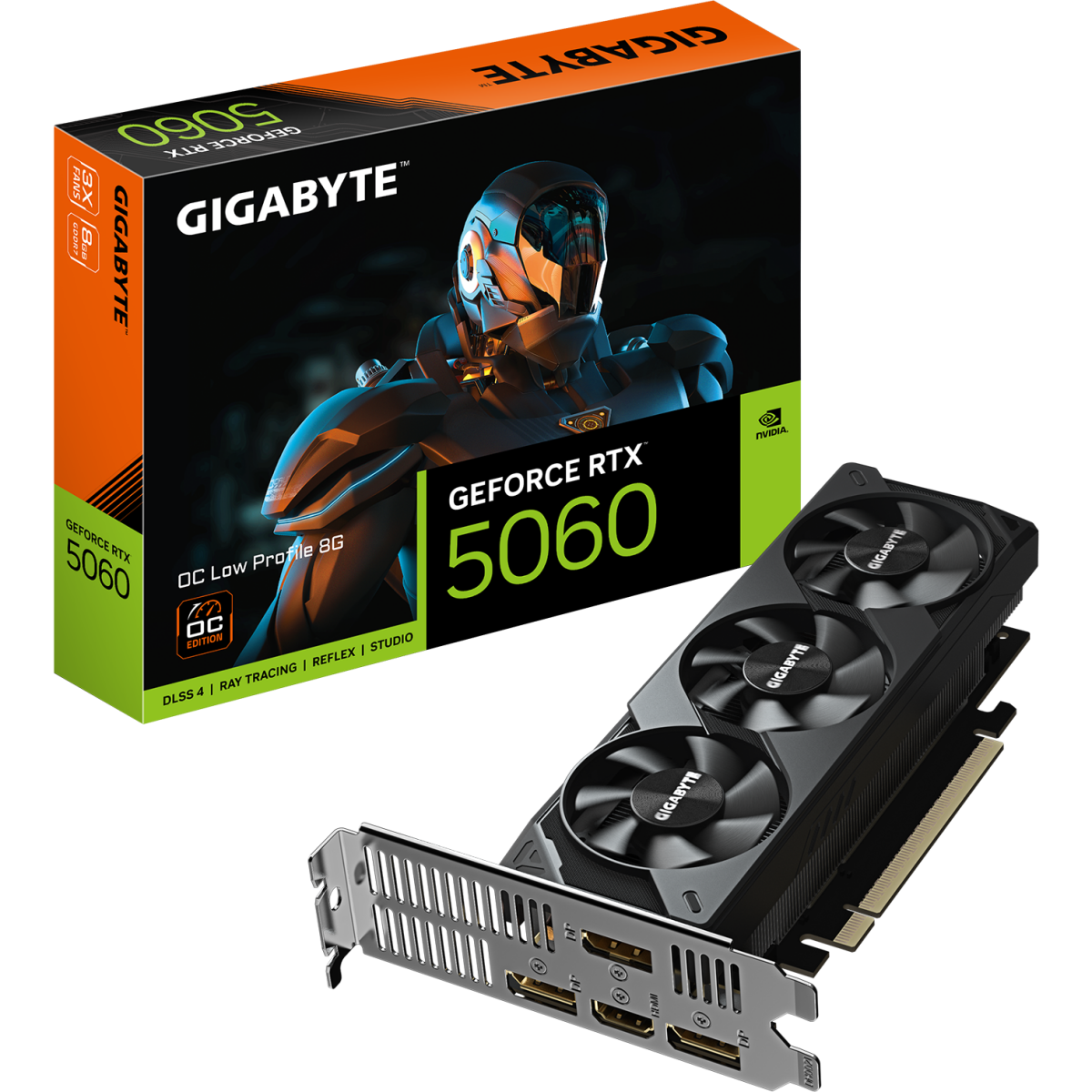 Grafikkarte NVIDIA GeForce RTX 5060 Gigabyte Low Profile OC 8GB (GV-N5060OC-8GL) - Foto 8