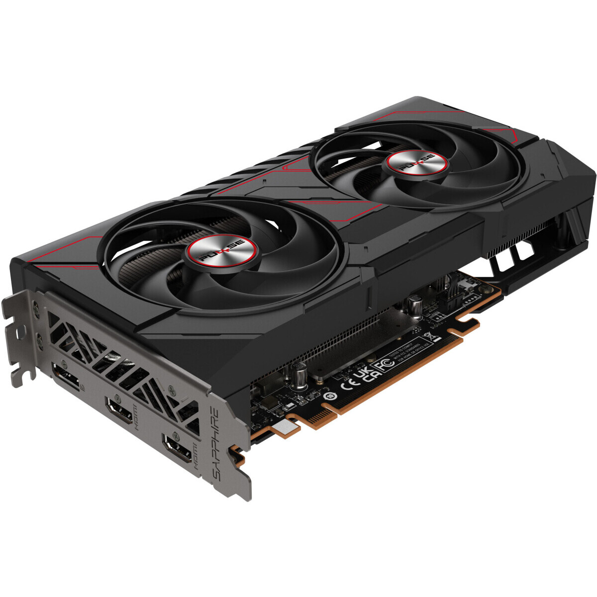 Grafikkarte AMD Radeon RX 9060 XT Sapphire Pulse Gaming OC 16GB (11350-03-20G) - Foto 2