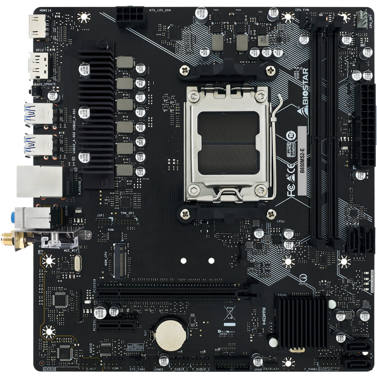 Mainboard Biostar B650MS2-E