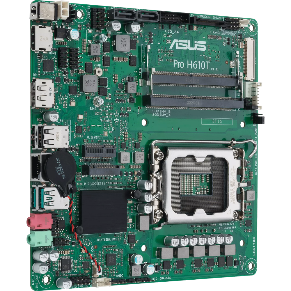 Mainboard ASUS PRO H610T-CSM - Foto 2