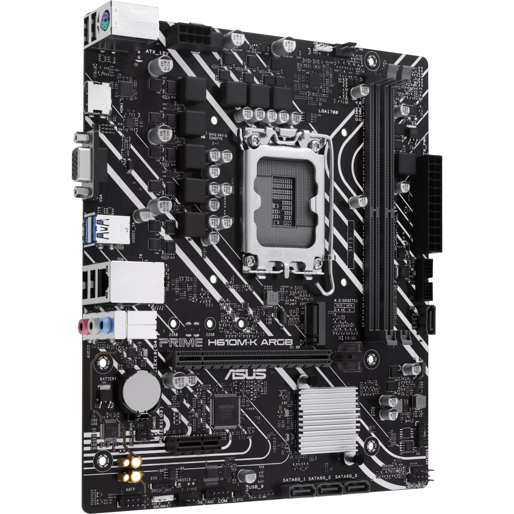 Mainboard ASUS PRIME H610M-K ARGB - Foto 2