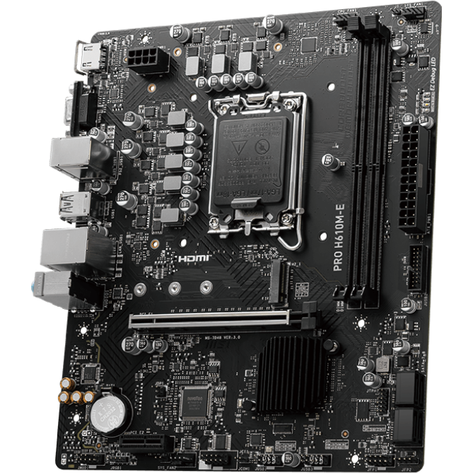 Mainboard MSI PRO H610M-E - Foto 2