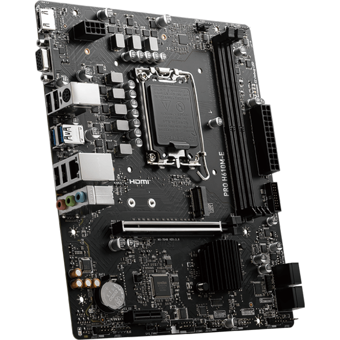 Mainboard MSI PRO H610M-E - Foto 3
