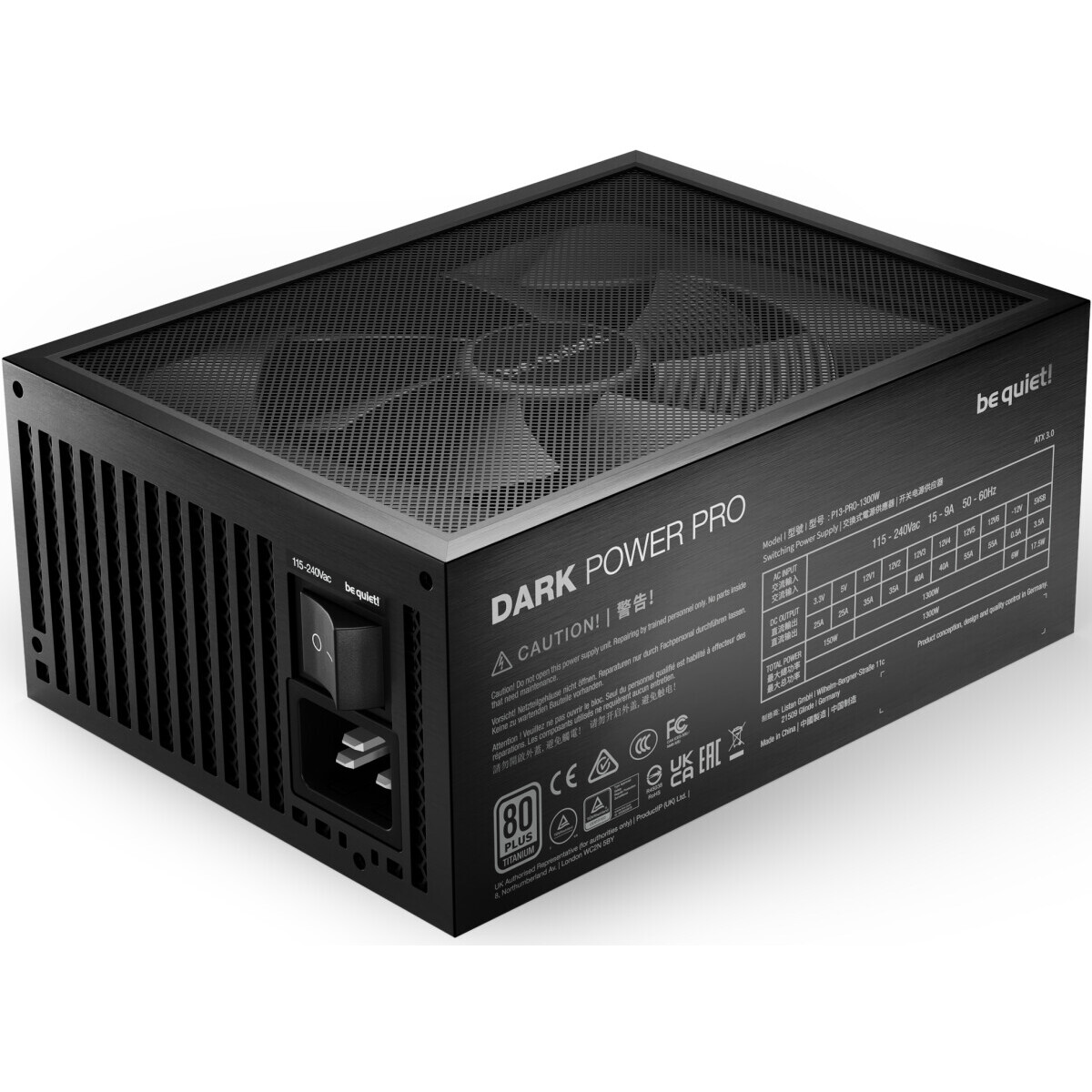 Netzteil 1300W Be Quiet Dark Power Pro 13 - BN331 - Foto 3