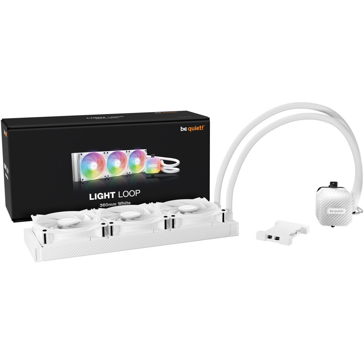 Liquid-Kühlsystem Be Quiet Light Loop White 360mm - BW023 - Foto 5