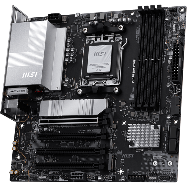 Mainboard MSI PRO B850M-P WIFI - Foto 2