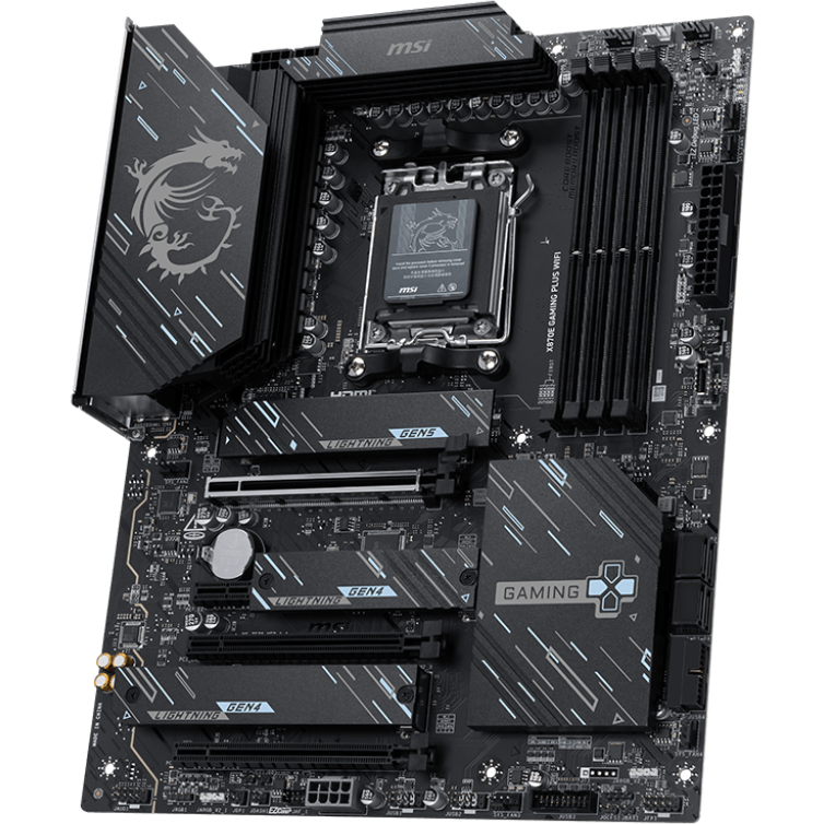 Motherboard MSI X870E GAMING PLUS WIFI - Foto 2