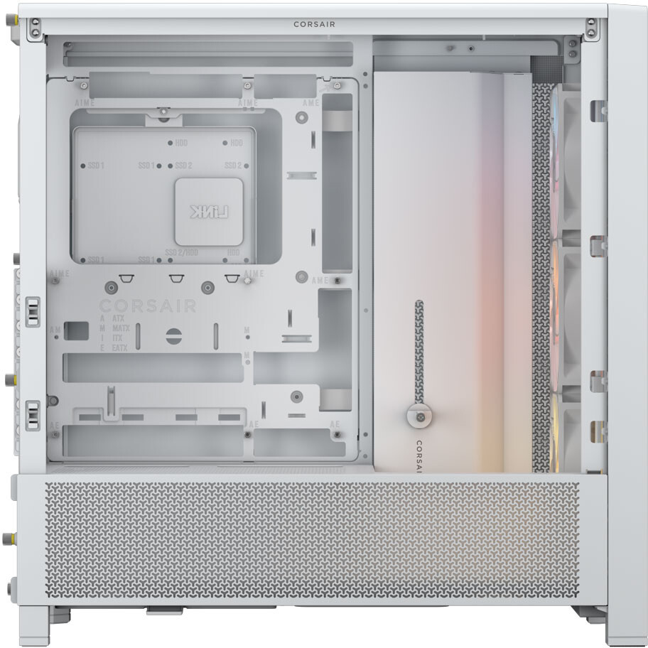 Gehäuse Corsair Frame 4000D RS ARGB White (CC-9011297-WW) - Foto 4